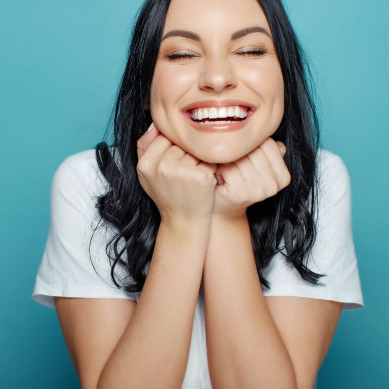 Gum Disease Patient Smiling After Treatment